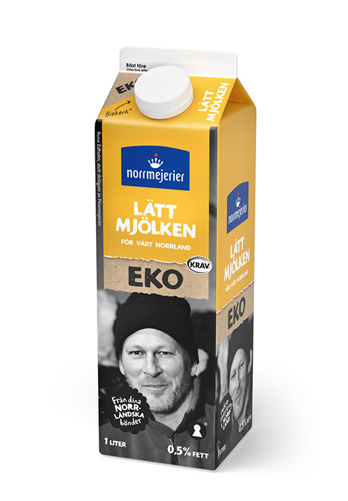 Lättmjölken Eko 0,5% KRAV 1 liter