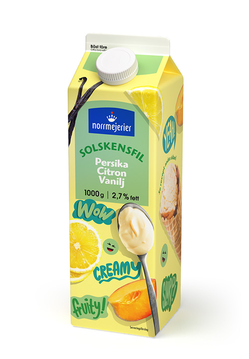 Solskensfil 2,7% Persika-Citron-Vanilj